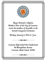 City of Cranston Inaugural Ceremonies